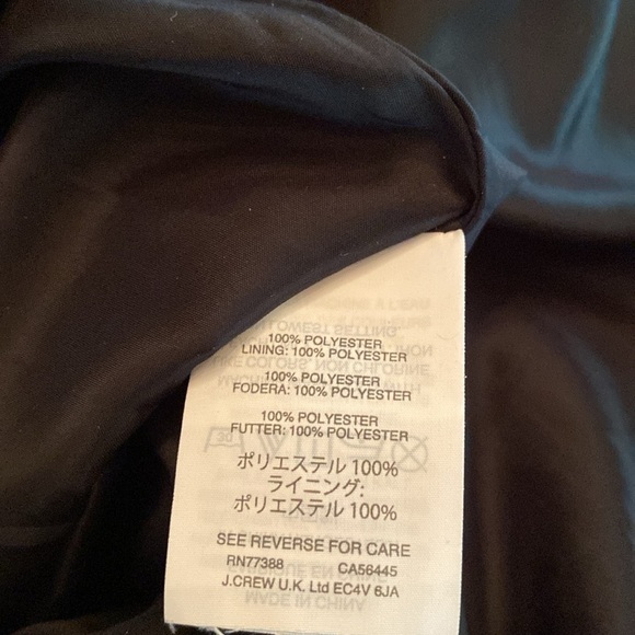 J Crew Animal Print Skirt W/Belt, Size 2 - Picture 9 of 10